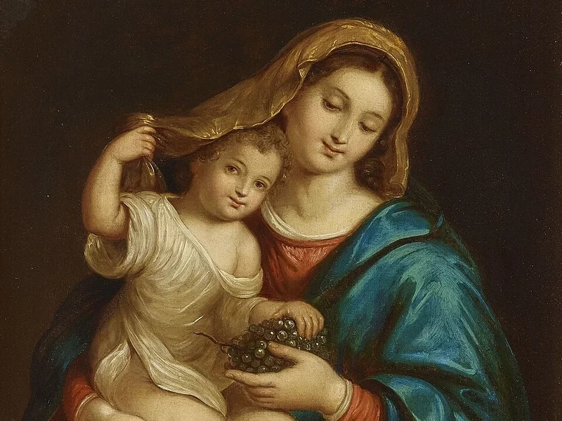 1765-Francesco Alberi - Madonna col Bambino